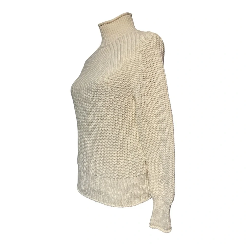 J. Crew Roll Neck Cotton Sweater Size XXS